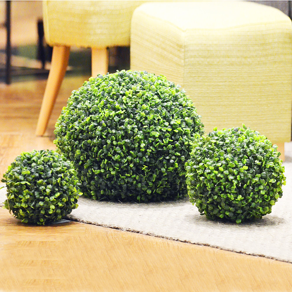 ARTIFICIAL BOXWOOD BALL-MEDIUM, , large
