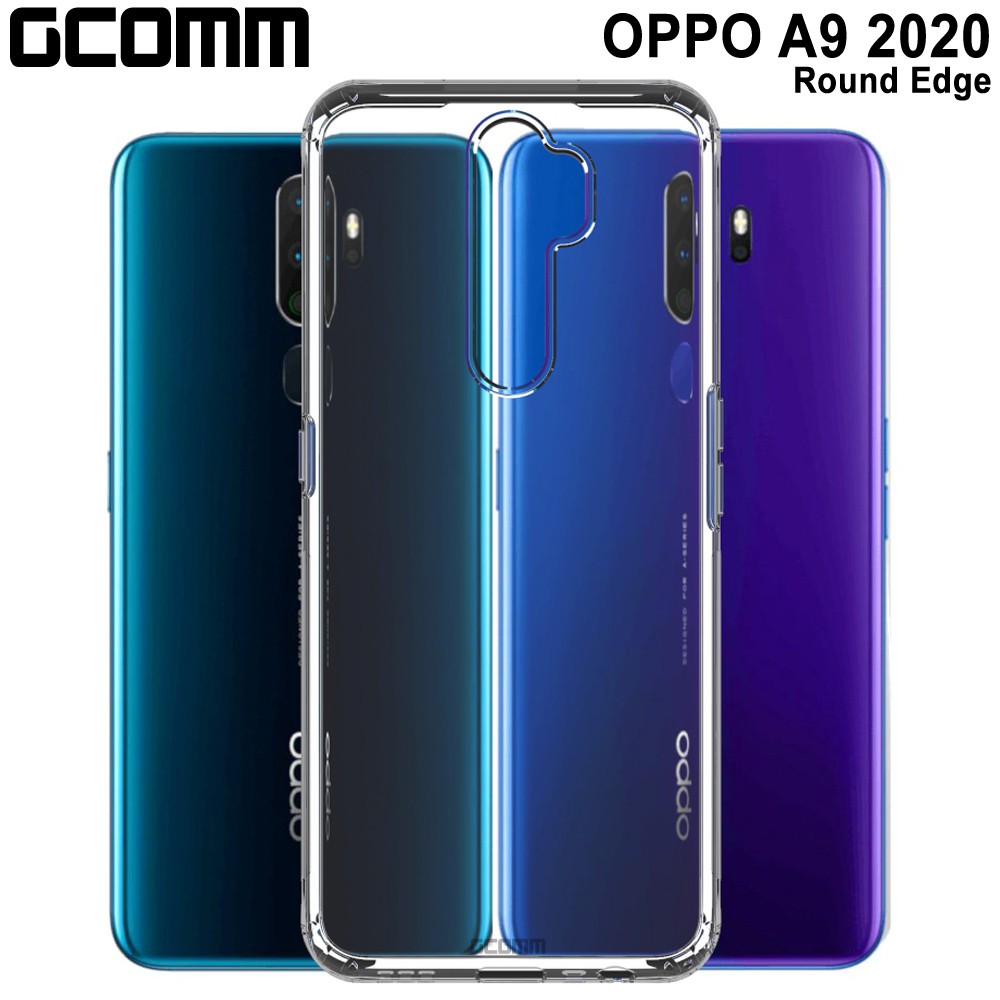 GCOMM OPPO A9 2020 清透圓角防滑邊保護套 Round Edge, , large