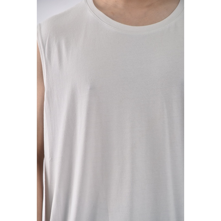 (XL) 【范姜彥豐私服】decathlon男裝運動棉質無袖背心白色上衣二手衣, , large