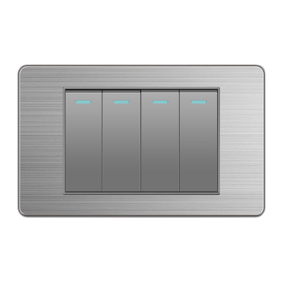 美式面板四開雙切, , large