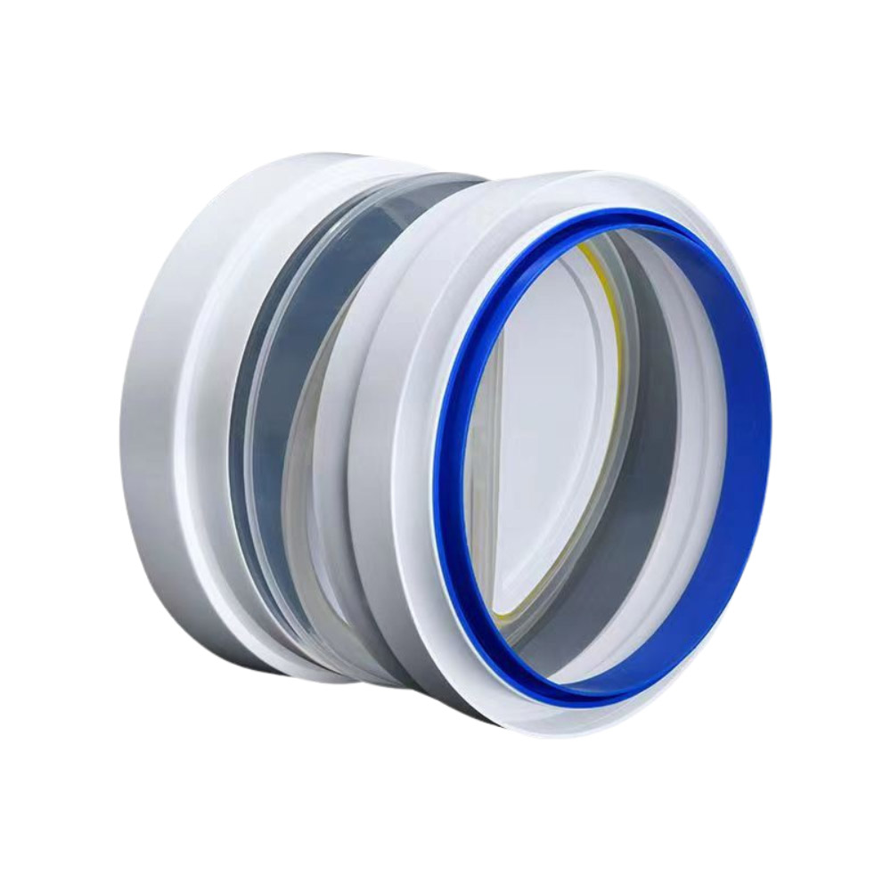 Kitchen range hood flue backflow preventer - flexible connector, , large