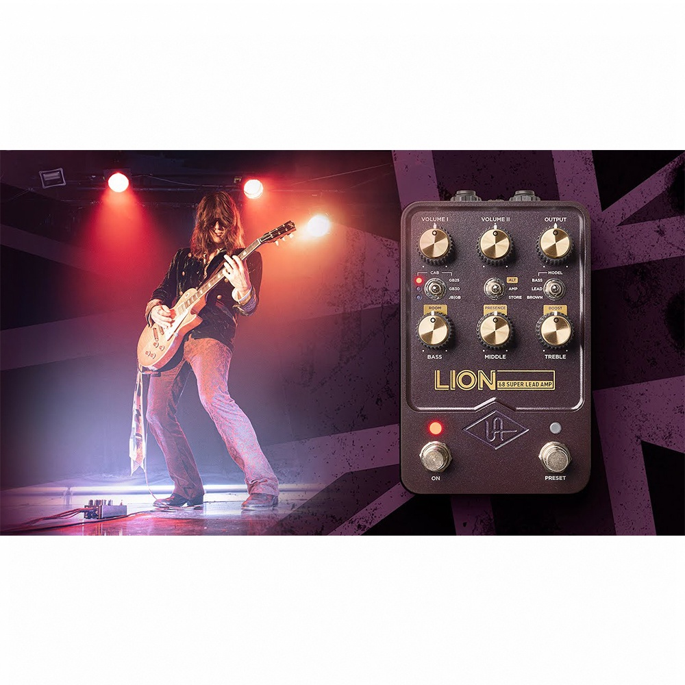 Universal Audio Lion 68 Super Lead Amp 效果器【敦煌樂器】, , large