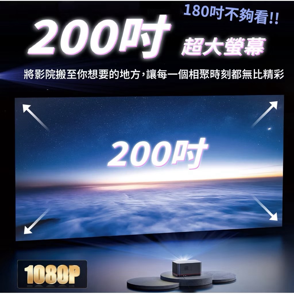 【Leo手機周邊專賣店】ETOE 幻鯨 Whale Pro投影機, , large