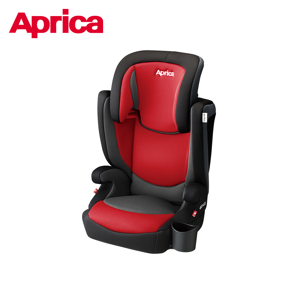 【Aprica】 AirRide Helmsman 3-12Y Belt Car Seat-Red, , large