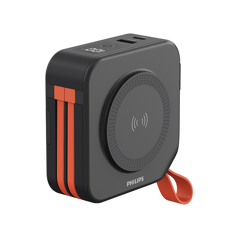 DLP4347C 萬用十合一行動電源(黑色)