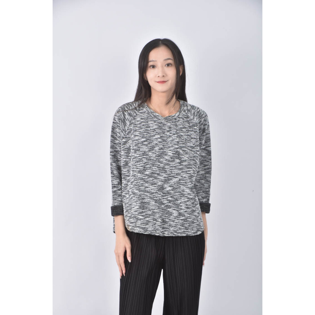 (XL) 黑色長袖上衣二手衣, , large