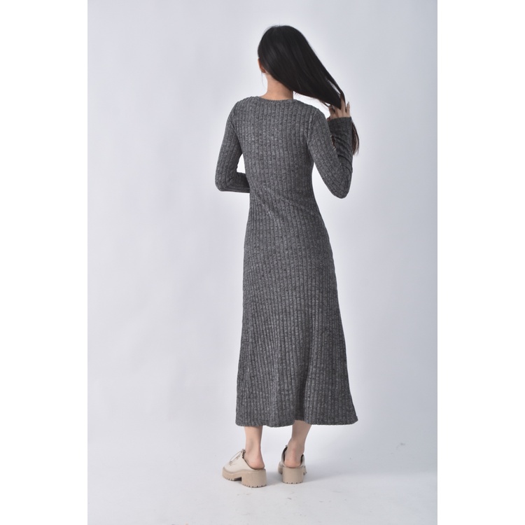 (S) hervelegerv領灰色洋裝二手衣, , large