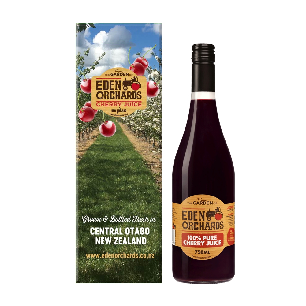 【千歲本舖】紐西蘭Eden Orchards伊甸莊園 100%甜櫻桃原汁 1入禮盒, , large