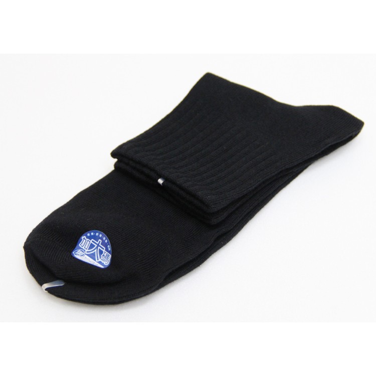 【BVD】1/2 男學生襪-黑 B378(加大) 男襪 短襪, , large