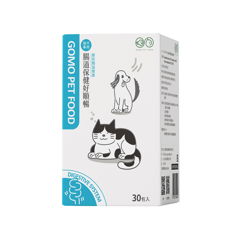 GOMO貓犬專用腸道保健好順暢 30包/盒, , large