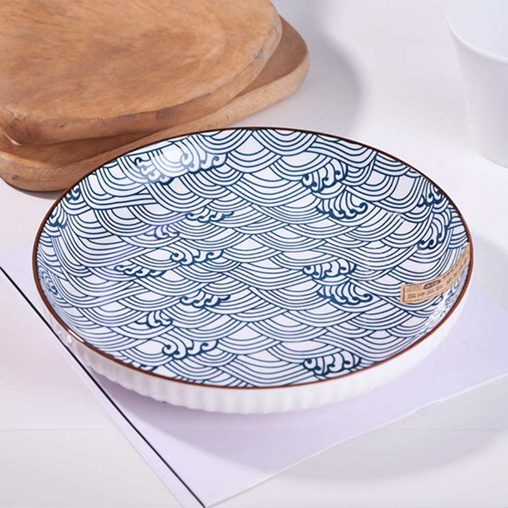 8-inch deep plates, , large