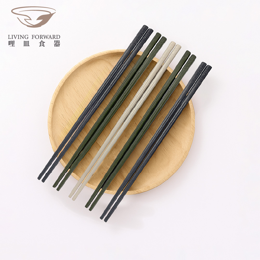 【哩皿食器】台灣製 CPET 潔晶筷25CM 六雙入組, , large