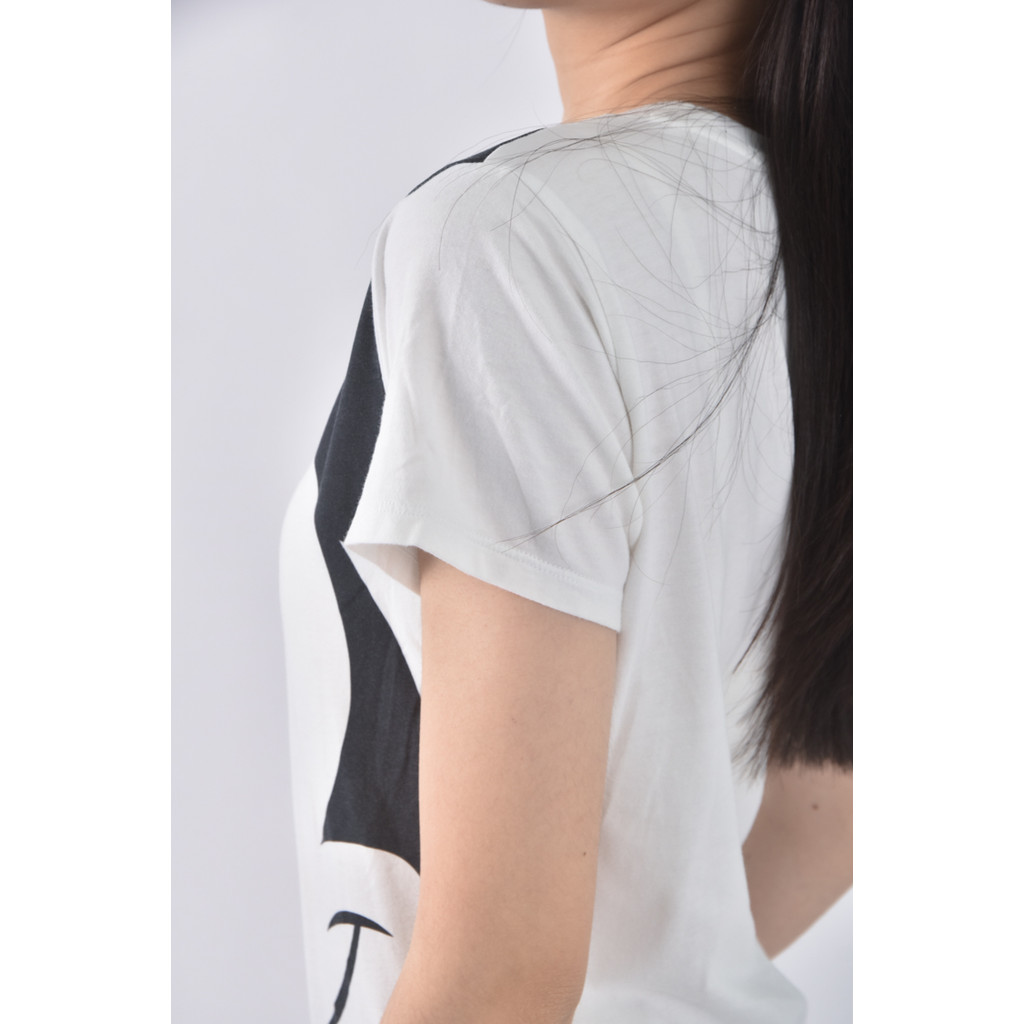 (M) lativ棉質純棉米奇白色短袖上衣二手衣, , large