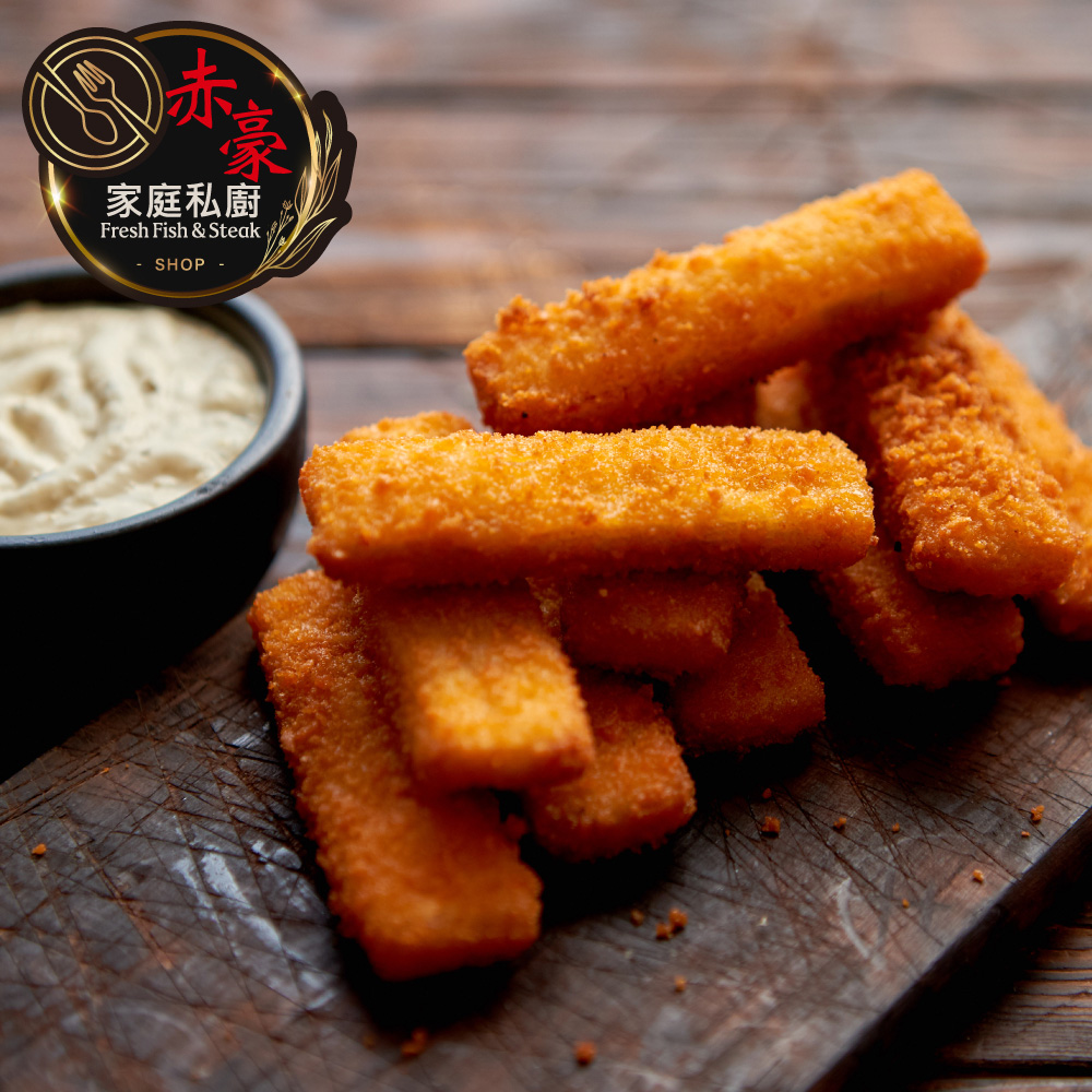 赤豪家庭私廚 香酥英式炸魚條30條（45&plusmn;3g/條/5條1包）, , large