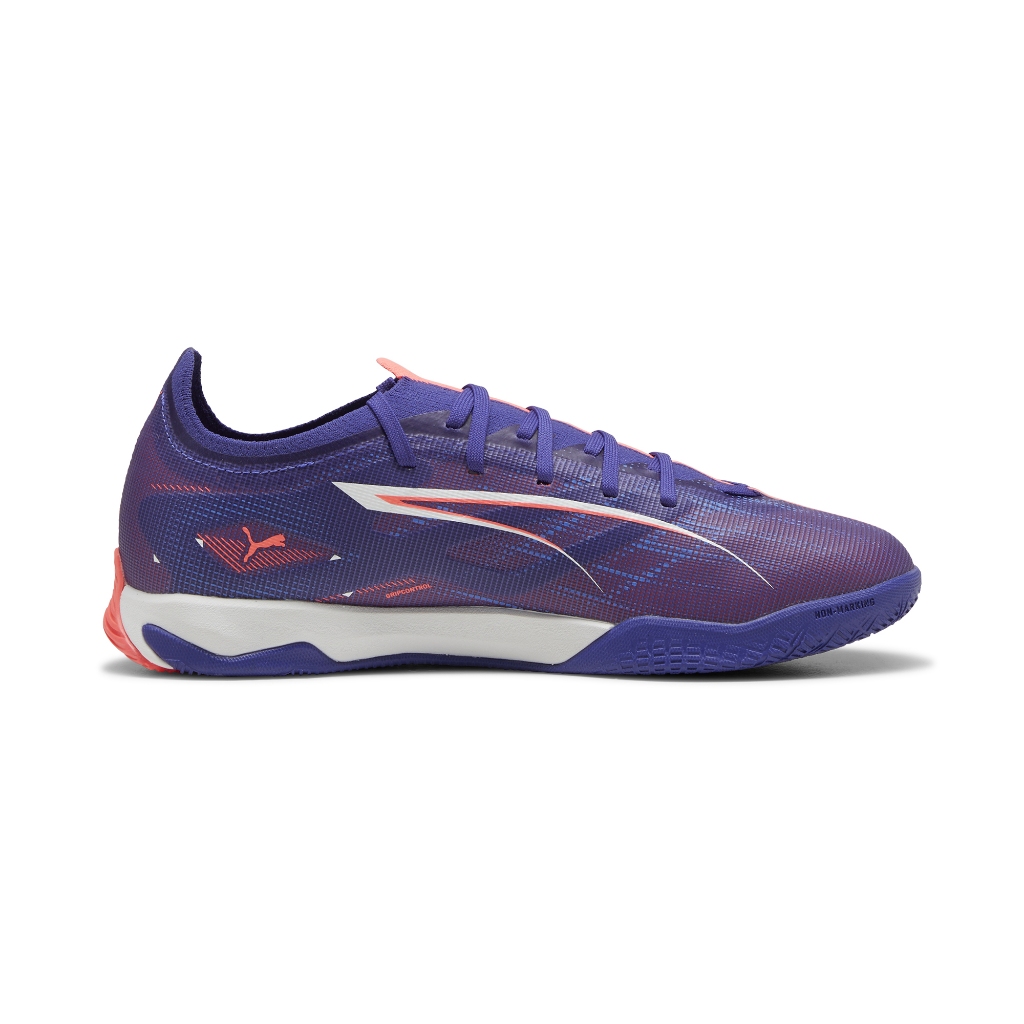 PUMA ULTRA 5 MATCH IT 成人平底足球鞋 藍粉 室內足球 10789501【樂買網】, , large