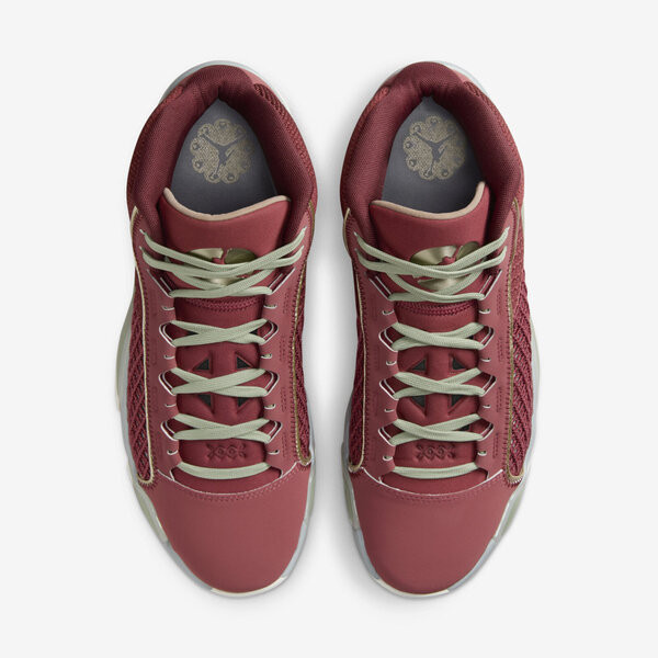 [Kixpress] Nike Air Jordan XXXVIII 男 籃球鞋 喬丹 球鞋 實戰 新年 龍年 暗紅 [FQ8896-600], , large