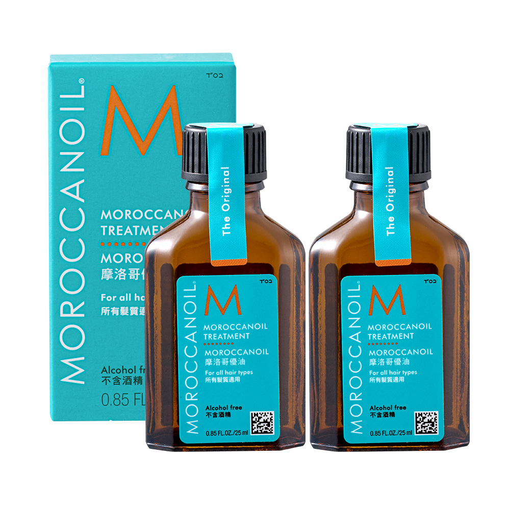 【MOROCCANOIL】摩洛哥優油 25ml 2入組 公司貨, , large