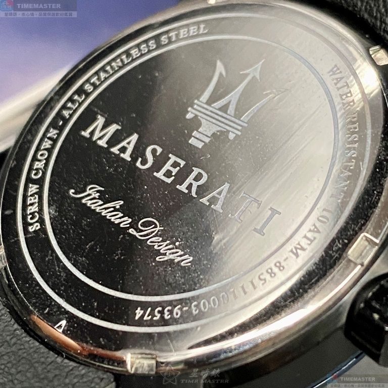 [TIMEMASTER] MASERATI watch, 46mm, R8851110003, , large