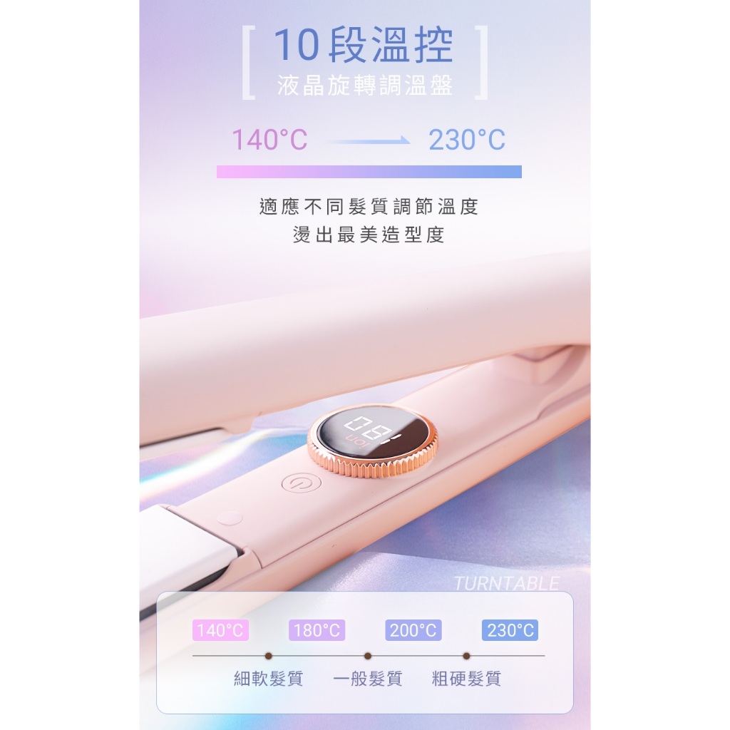 DREAM TREND 凱夢 DT-901 雙向負離子水光離子夾 波浪捲 公司貨, , large