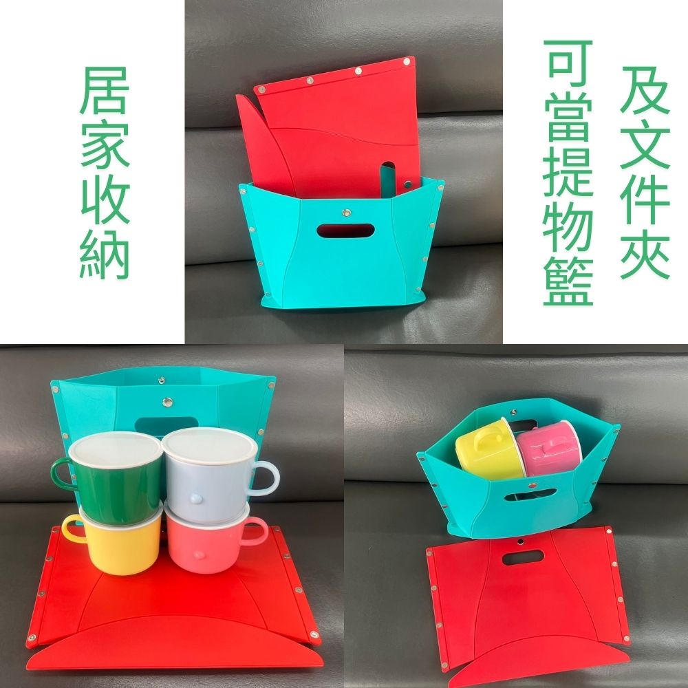 金德恩 台灣製造 卡片折疊椅 折疊板凳 折疊椅 折疊椅凳 折疊椅子 矮凳 摺疊椅 小凳子 摺疊椅子 塑膠折疊椅, , large