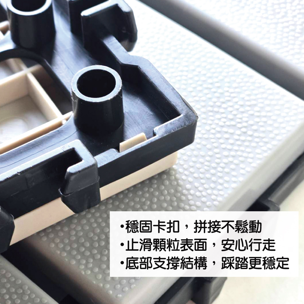 【怪獸】B+ 日式磚格防水拼接地板 單入 (30x30cm) -天藍, , large