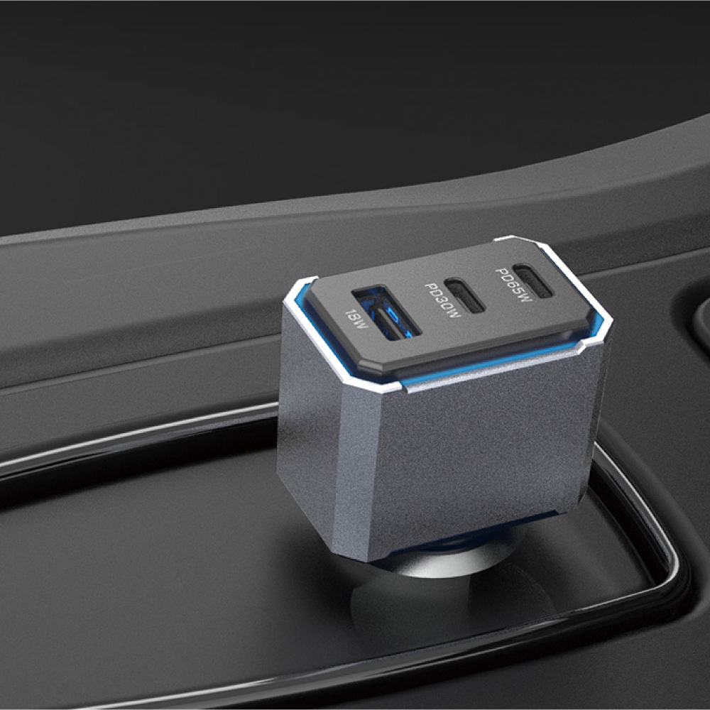 Kashimura 直插式高速快充QC+2PD車充頭, , large