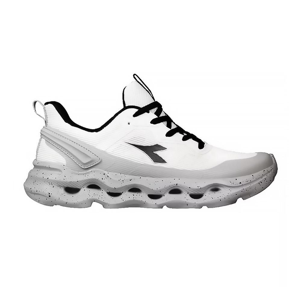 DIADORA迪亞多那 輕量時尚運動鞋 男運動鞋 男鞋 寬楦 透氣 彈性 吸震 緩衝 反彈 足弓支撐 氣墊鞋墊 白灰 黑, , large