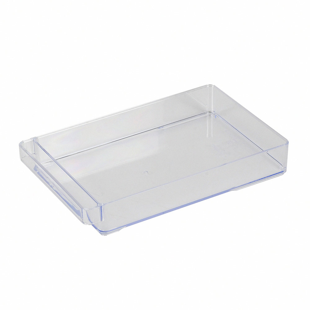 【bestco】日本製淺型冰箱冷藏收納盒-大 (抽屜式手把/耐重3公斤), , large