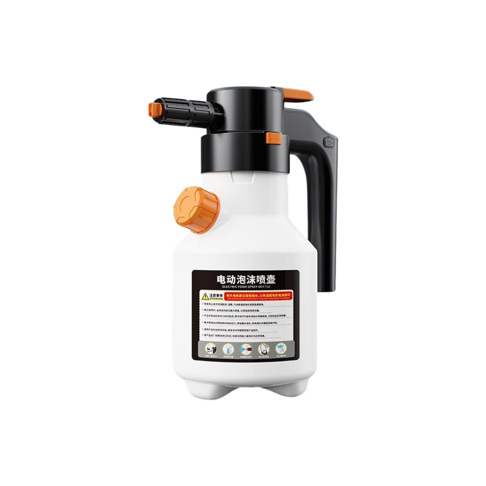 電動泡沫噴壺二代2L加厚贈充電線-白, , large