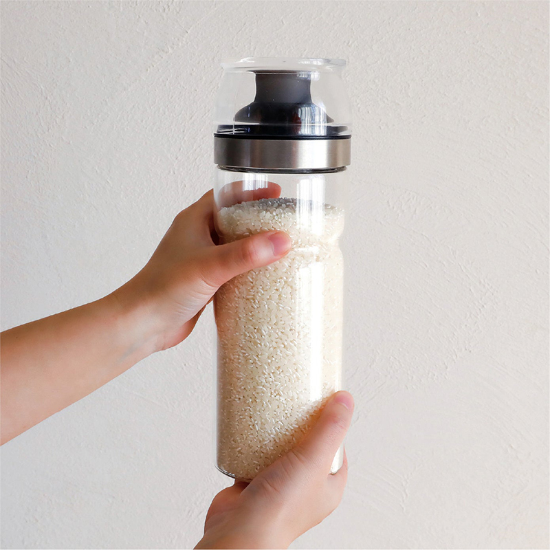 【CB JAPAN】atomico系列 玻璃儲米罐 1L, , large