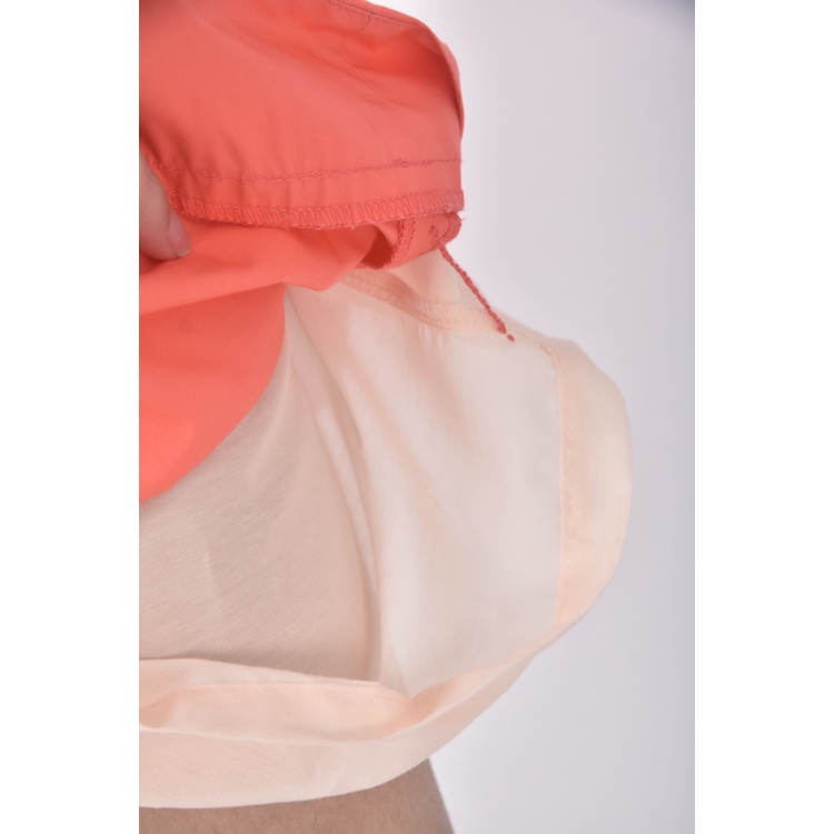 (S) jorya質感棉質橘色洋裝二手衣, , large