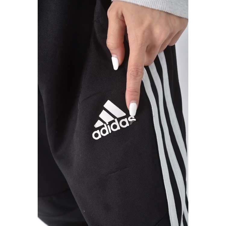(S) adidas高腰運動黑色長褲二手衣, , large