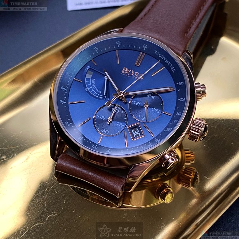 [TIMEMASTER] BOSS watch, 44mm, HB1513604, , large