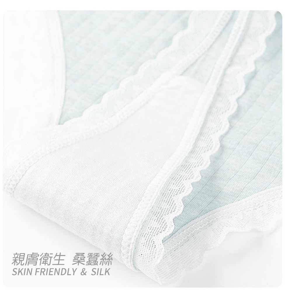 【K's凱恩絲】性感蕾絲棉柔蠶絲丁字褲, , large