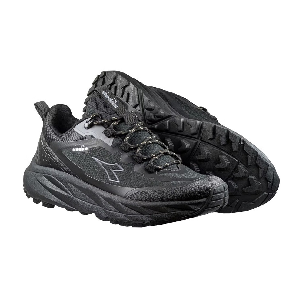 DIADORA迪亞多那 勇者II越野鞋 男運動鞋 男鞋 登山鞋 寬楦 高腳背 護趾 透氣 輕盈 彈性 止滑 卡其 黑, , large