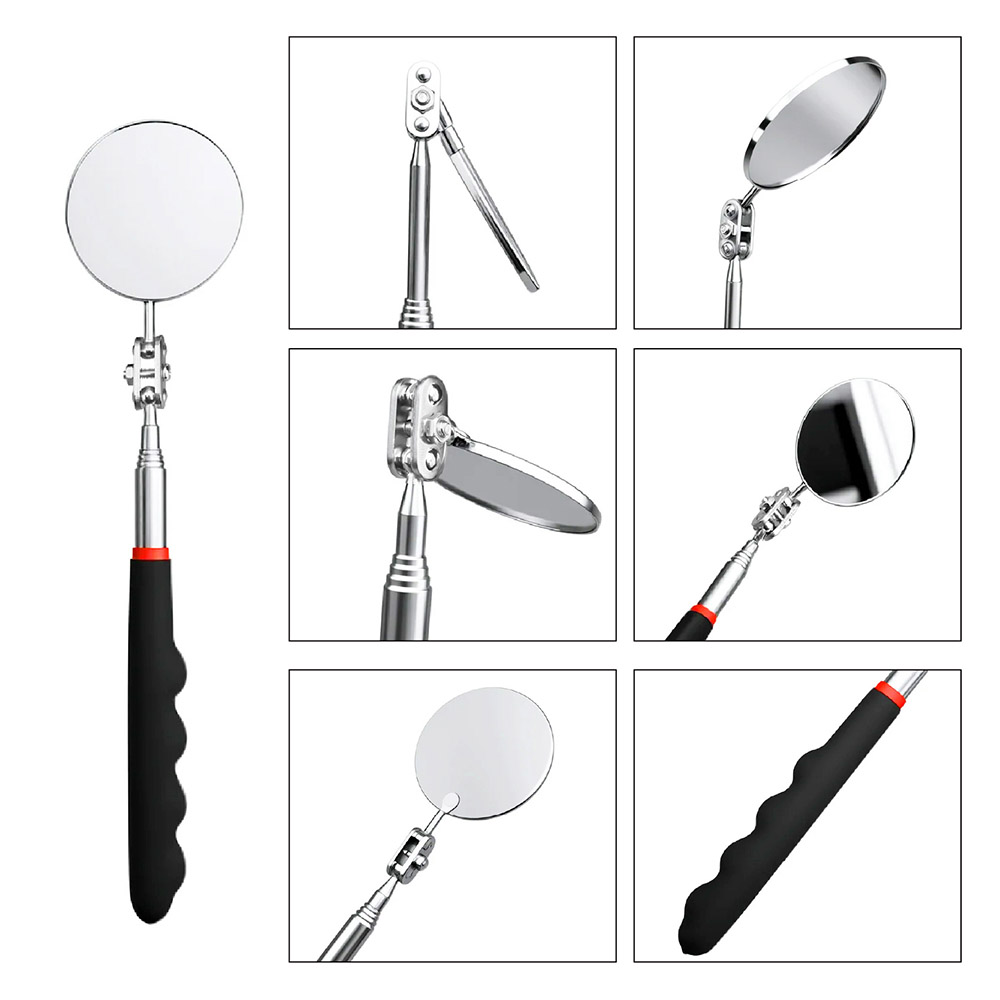 50mm round telescopic examination mirror, , large