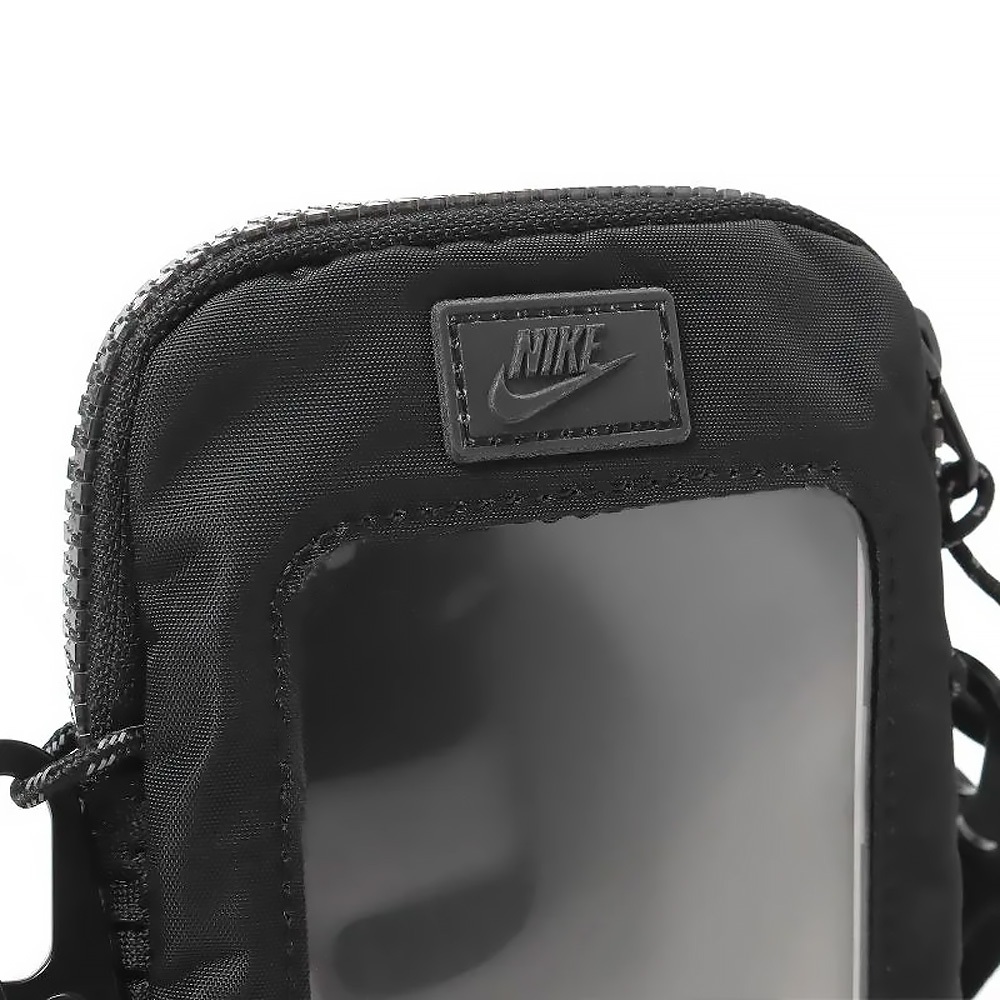 NIKE TECH STATEMENT 手機斜背包 觸控手機包 手機包 小包包 斜背包 可拆式 耐用 防潑水 觸控 黑, , large