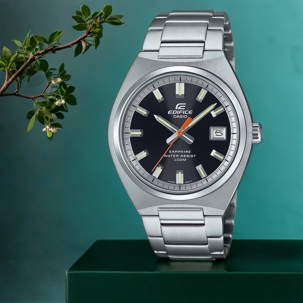 CASIO 卡西歐 EDIFICE 經典運動手錶 EFB-109D-1AV, , large
