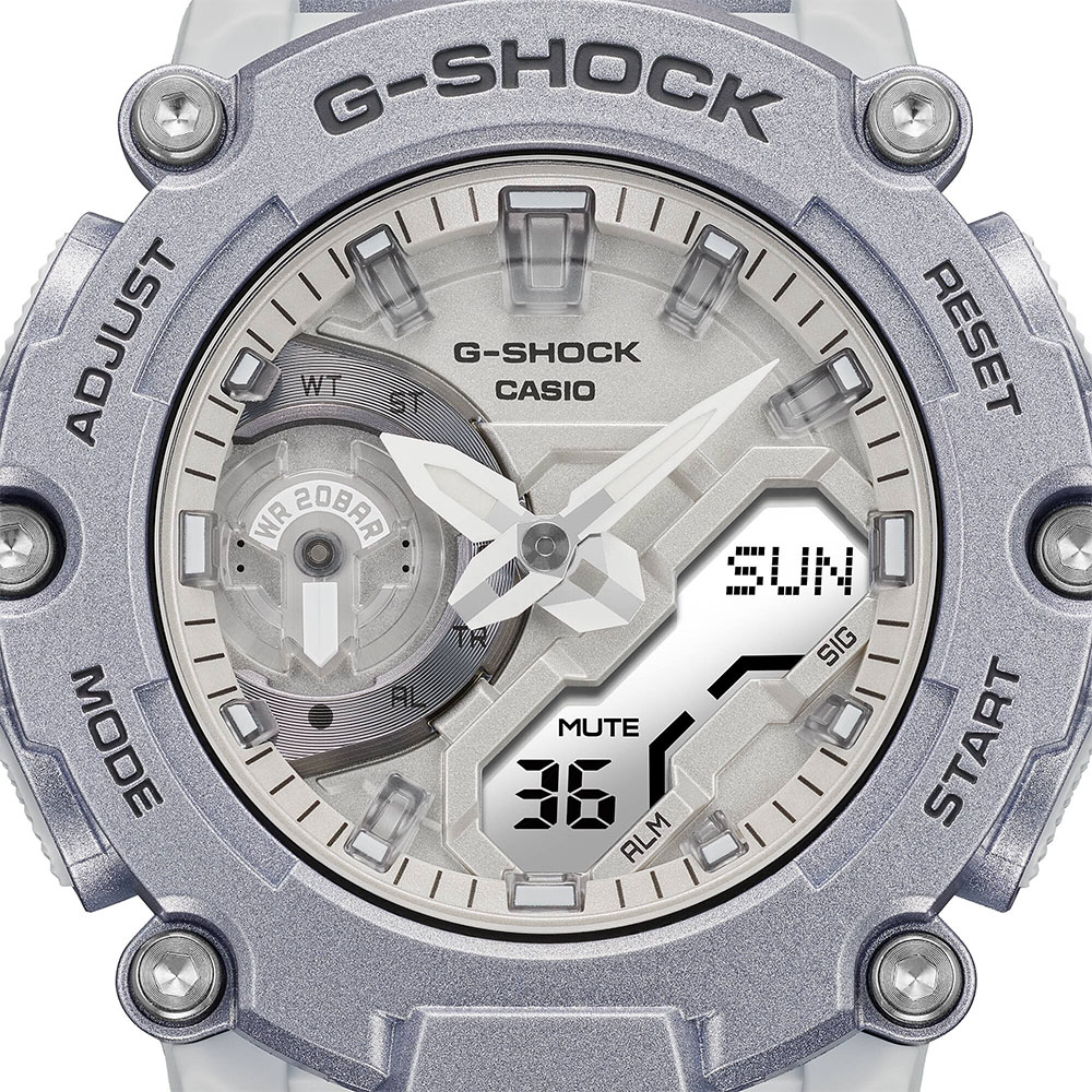CASIO 卡西歐 G-SHOCK 科幻未來金屬色手錶 GA-2200FF-8A, , large