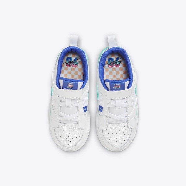 [Kixpress] Nike Jordan Stadium 90 SE PS 中童 籃球鞋 運動鞋 魔鬼氈 白綠 [HJ3518-100], , large