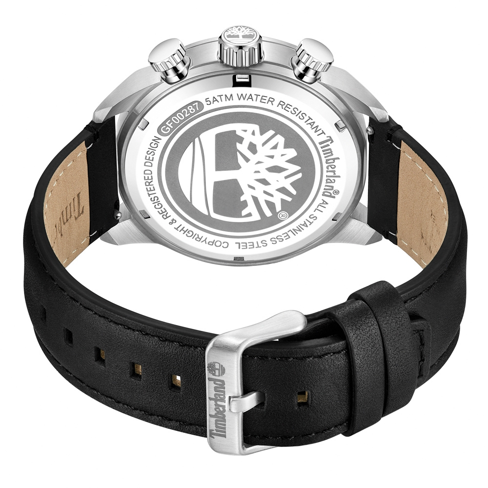 Timberland 天柏嵐 HENNIKER II系列 三眼多功能手錶-46mm TDWGF0028703, , large