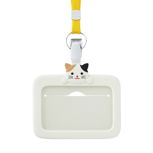 日本LIHIT A-7804 矽膠造型證件套(多款)巴哥犬, , large