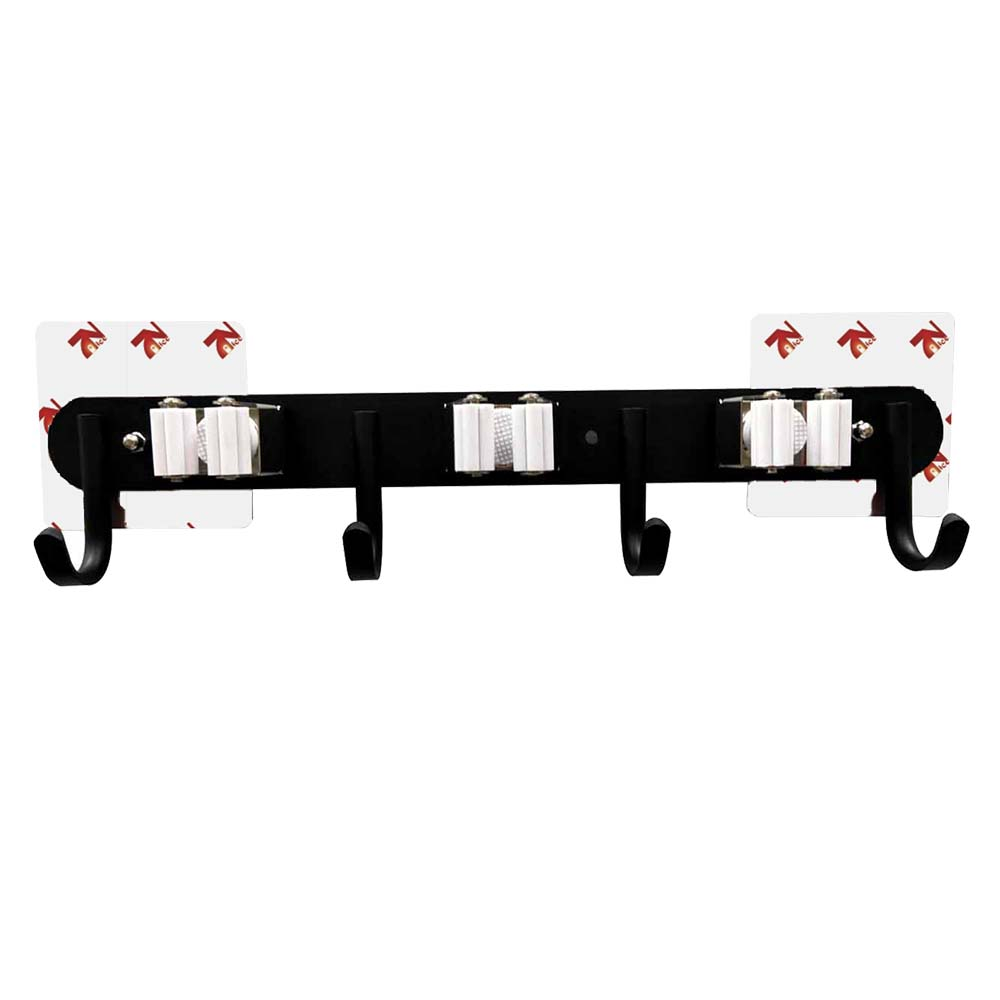  7-Nice Aluminum Surprise Four Hook Three Clamp Tool Rack, , large