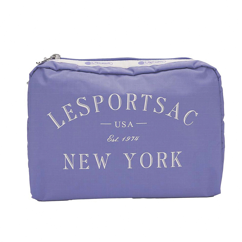 LeSportsac Extra Large Rectangular Cosmetic 加大型收納化妝包/ 品牌LOGO, , large