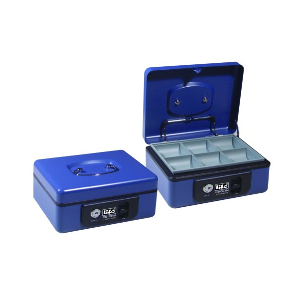 【 徠福 】手提現金管理箱(顏色隨機出貨) / 個 CB-334N, , large