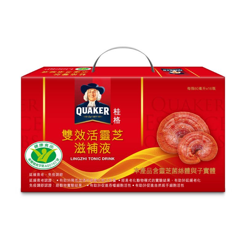 Qauker Double Effect Lingzhi Drink