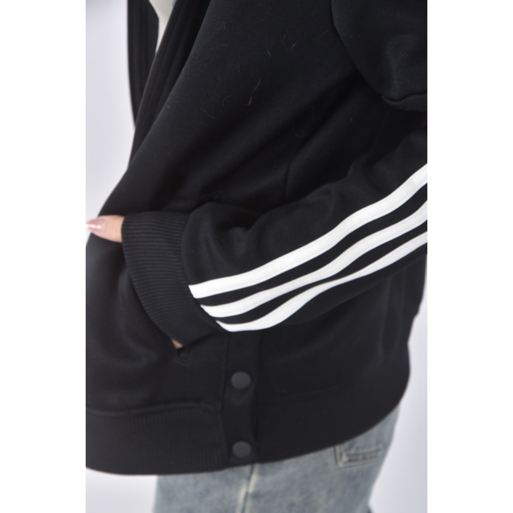 (S) adidas質感運動黑色外套二手衣, , large