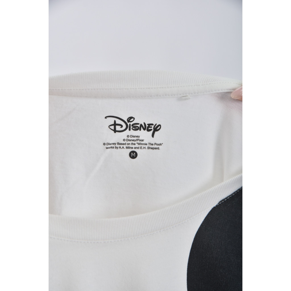 (M) lativ棉質純棉米奇白色短袖上衣二手衣, , large