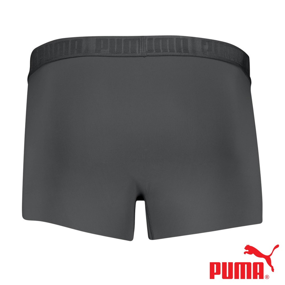PUMA 涼感內褲 1件組 彪馬 跳豹 男內褲 冰絲內褲 平口內褲 涼感 彈力 貼身 絲滑 冰涼 透氣 抗菌 無痕 灰, , large