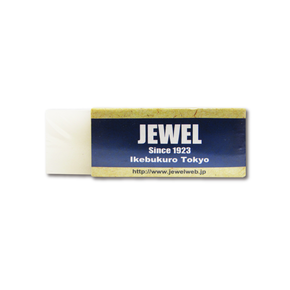 [日日好物]日本Jewel-免洗劑鞋用橡皮擦-白色1入(鞋子清潔擦,鞋邊橡膠擦拭布,鞋材保養工具,鞋靴去污擦,球鞋,小白鞋,帆布鞋皆適用), , large